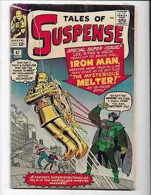 Buy Tales Of Suspense 47 - G- 1.8 - 1st Appearance Of The Melter - Iron Man (1963) • 56.30£