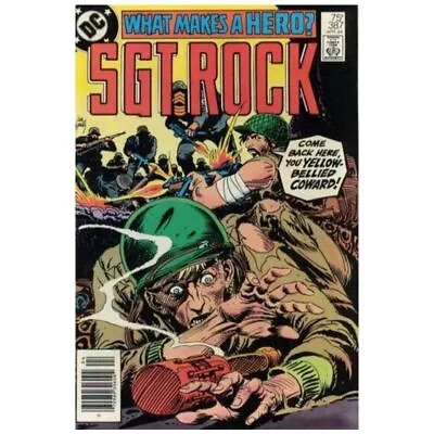Buy Sgt. Rock #387 Newsstand In Very Fine Condition. DC Comics [z] • 4.69£