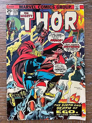 Buy The Mighty Thor #228, Fine, Ego: Beginning And End! • 10.39£