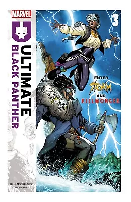 Buy ULTIMATE BLACK PANTHER #3 - COVER A CASELLI (Marvel, 2024, First Print) • 5.20£