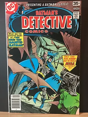 Buy Detective Comics #477  VF   House That Haunted Batman  !   Bronze Age Comic • 20.57£