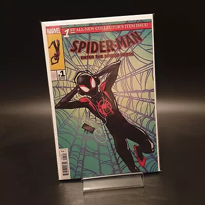 Buy Spiderman Enter The Spider Verse 1 2019 Flaviano Animation Variant Miles Morales • 165£