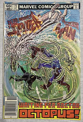 Buy Peter Parker: The Spectacular Spider-Man #72 Nov. 1982 Waiting For Dr. Octopus • 4£