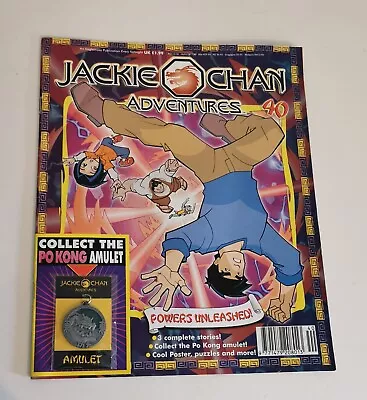 Buy Jackie Chan Adventures Magazine Issue 40 W/ Sealed Pokong Amulet #40 Mint Comic • 49.99£
