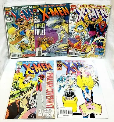 Buy 1994 Uncanny X-Men #313, 314, 315, 317, 318 5x Xmen Lot Run Emma Frost Xavier~NM • 10.24£