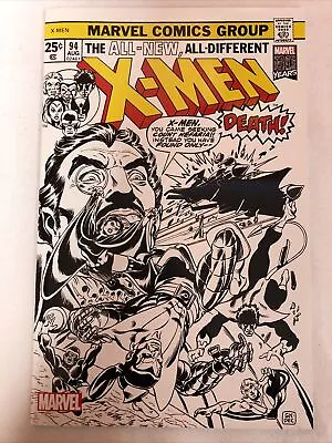Buy X-Men #94 Oversize Issue MARVEL 80 Year Signed By Bob McLeod And Chris Claremont • 100£