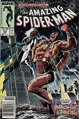 Buy The Amazing Spider-Man #293 Kraven's Last Hunt Part 2 Newsstand  Marvel NM- • 22.79£