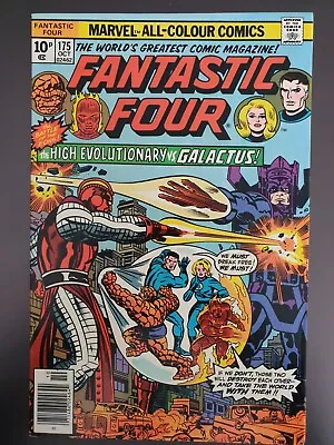 Buy Fantastic Four 175 *Marvel, Galactus Vs High Evolutionary, 1976, UK Seller* • 4.99£