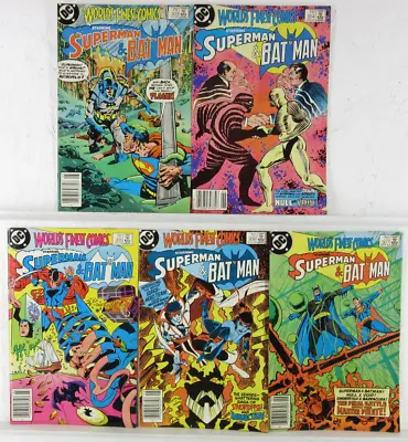 Buy WORLD'S FINEST COMICS #303-307 * DC Comics Lot *1984 304 305 306 Batman Superman • 10.23£