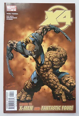 Buy X-Men / Fantastic Four #4 - 1st Printing Marvel Comics May 2005 VF/NM 9.0 • 5.25£