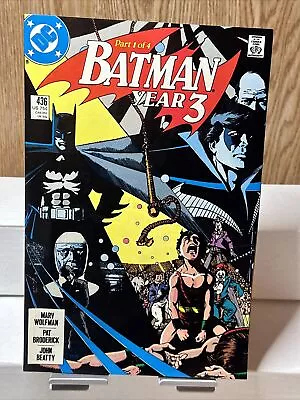 Buy Batman #436 VF/NM 1st Appearance Of Tim Drake Robin Year 3 1989 George Perez • 11.18£