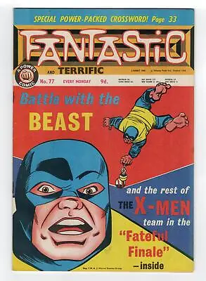 Buy 1967 Marvel X-men #39 X-men In New Costumes & Origin Of Cyclops Key Rare Uk • 77.26£