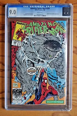 Buy 1990 Marvel Comics; The Amazing Spider-Man #328, CGC Graded 9.0. • 47.27£