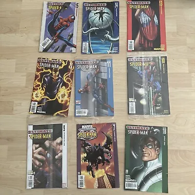 Buy Ultimate Spider-Man #7, #9, #10, #11, #12, #13, #14, #15, #18 (9 Total) • 104.31£