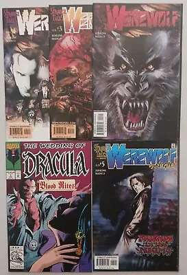 Buy Werewolf By Night #2-4, (Marvel 1998) And Wedding Of Dracula (1992) • 12.78£