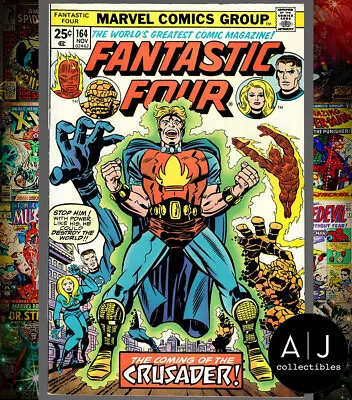 Buy Fantastic Four #164 VF/NM 9.0 (Marvel) 1975 • 78.99£