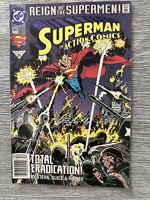 Buy SUPERMAN In ACTION COMICS #690 1993 DC Comics Reign In Bag & Boarder • 15.77£