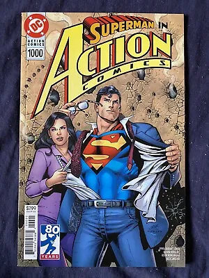 Buy ACTION COMICS #1000 (DC 2018) 1990’s VARIANT - BAGGED & BOARDED. • 7.45£