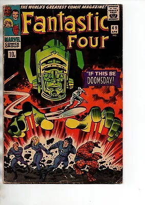 Buy Fantastic Four #49 - 1st Full Appearance Of Galactus • 325£