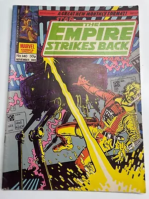 Buy Star Wars Weekly /Monthly The Empire Strikes Back No.140 Vintage Marvel Comic UK • 2.95£