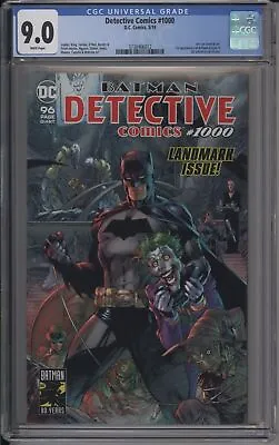 Buy Detective Comics #1000 - Cgc 9.0 - 1st App Of Arkham Knight  In Dc Universe • 44.77£