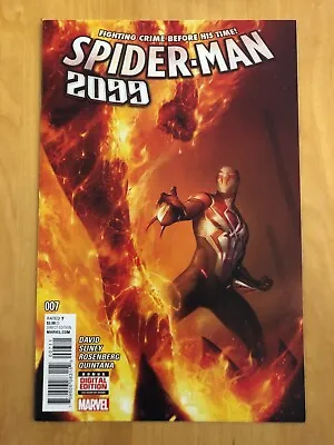Buy Spider-Man 2099 #7 (Marvel 2016) VF/NM Devin Lewis Francesco Mattina • 2.37£