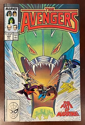 Buy AVENGERS #293 (1988) VF KEY 1st Appearance Of Chairman Kang!!! Marvel Comics • 5.60£