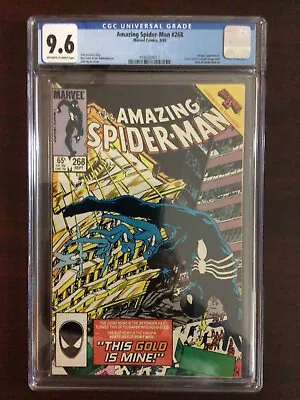 Buy CGC 9.6 Amazing Spider-Man 268 Secret Wars Off White To White Pages • 39.42£