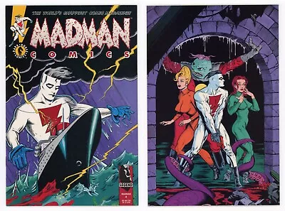 Buy Madman Comics #4 (NM 9.4) Back Cover DAVE STEVENS Art Allred 1994 Dark Horse • 31.77£