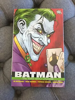 Buy Batman: The Man Who Laughs (DC Comics, March 2008) Hardcover Joker Ed Brubaker • 11.11£