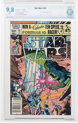 Buy Star Wars 55 9.8 Near Mint / Mint WHITE Pages FIRST Appearance Plif Simonson Art • 157.33£