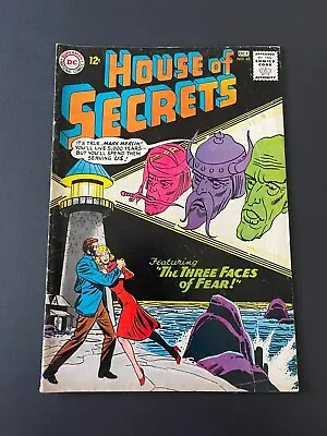 Buy House Of Secrets #62 - The Three Faces Of Fear (DC, 1963) Fine+ • 23.39£