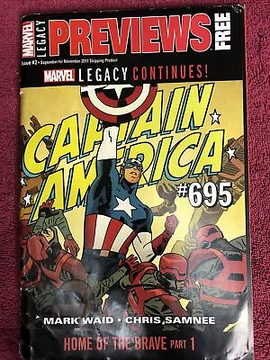 Buy Marvel Legacy Previews #2 (Sept-Nov '17) -Captain America,X-Men,Star Wars,more! • 4.77£