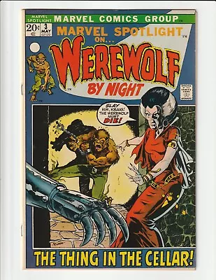 Buy Marvel Spotlight #3 (1972) Second Appearance Of Werewolf By Night Fn- 5.5 Marvel • 51.97£