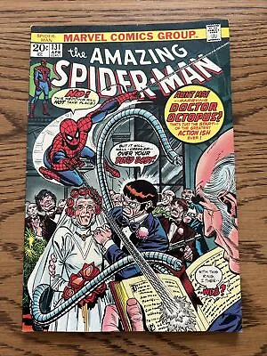Buy Amazing Spider-Man #131 (Marvel 1974) Doc Octopus Weds Aunt May! MVS Missing • 4.73£