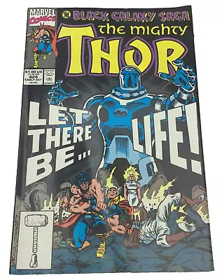 Buy Marvel Comics The Mighty Thor The Black Galaxy Saga Let There Be Life! #424 1990 • 3.96£