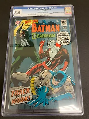 Buy Brave And The Bold #79 * Cgc 8.5 * (dc, 1968) Neal Adams Cover & Art!!  Deadman! • 158.56£