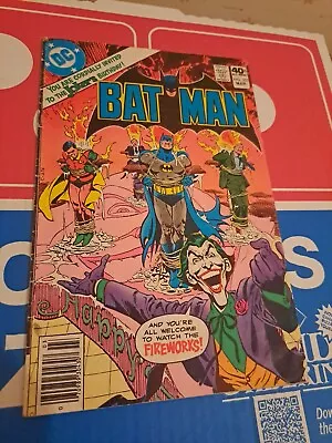 Buy Batman #321 DC Comics 1980 Joker's Birthday Party Cover Issue Robin FN 6.0 • 19.98£