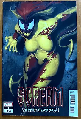 Buy Scream: Curse Of Carnage #1 (2020) Artgerm Variant - Marvel Comics • 7.97£