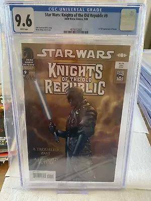 Buy Star Wars Knights Of The Old Republic #9 CGC 9.6 1st App Of Darth Revan • 350£