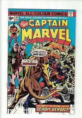 Buy  Marvel Comics CAPTAIN MARVEL NO 39 July 1975 • 4.24£