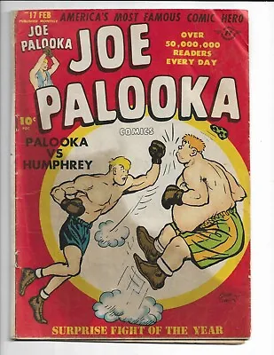 Buy Joe Palooka Comics 17 - G/vg 3.0 -  Palooka Vs Humphrey  (1948) • 11.86£