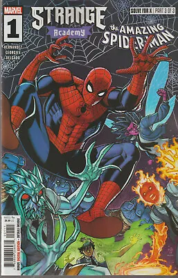 Buy Marvel Comics Strange Academy Spider-man #1 December 2023 1st Print Nm • 6.75£