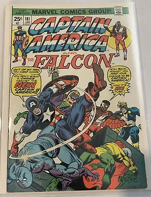 Buy Captain America (1st Series) #181 VG; Marvel - And The Falcon - • 7.82£