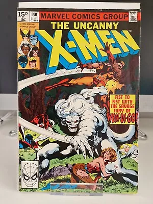Buy The Uncanny X-Men #140 1980 Alpha Flight Disbands Wendigo Appearance John Byrne  • 12.50£