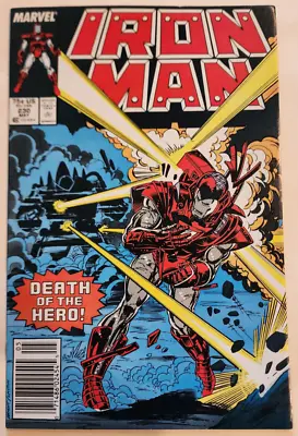 Buy IRON MAN #230 NEWSSTAND Marvel Comics 1988 All 1-332 Issues Listed! (9.2) NM- • 7.11£