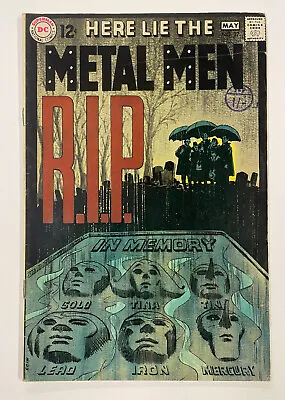 Buy Metal Men #37. May 1969. Dc. Fn. Mike Sekowsky! Classic Cover! • 20£