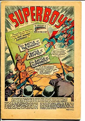 Buy Superboy #82 1960-DC- Coverless Bargain Copy-P • 15.36£
