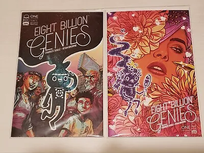 Buy Eight Billion Genies #1 2nd Print & Cover B - Image Comics - 2022 - NM  • 27.81£