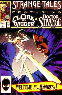 Buy Free P & P; Strange Tales #4 (Jul 1987): Doctor Strange, Cloak & Dagger!  • 4.99£